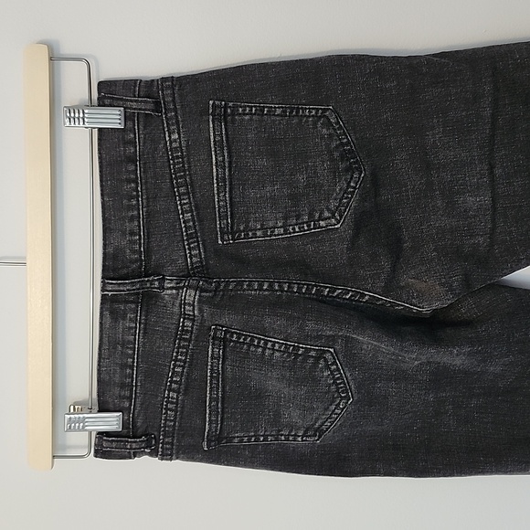 Andersson Bell unbalance slit crop jeans size S dark denim excellent cond - Picture 5 of 8